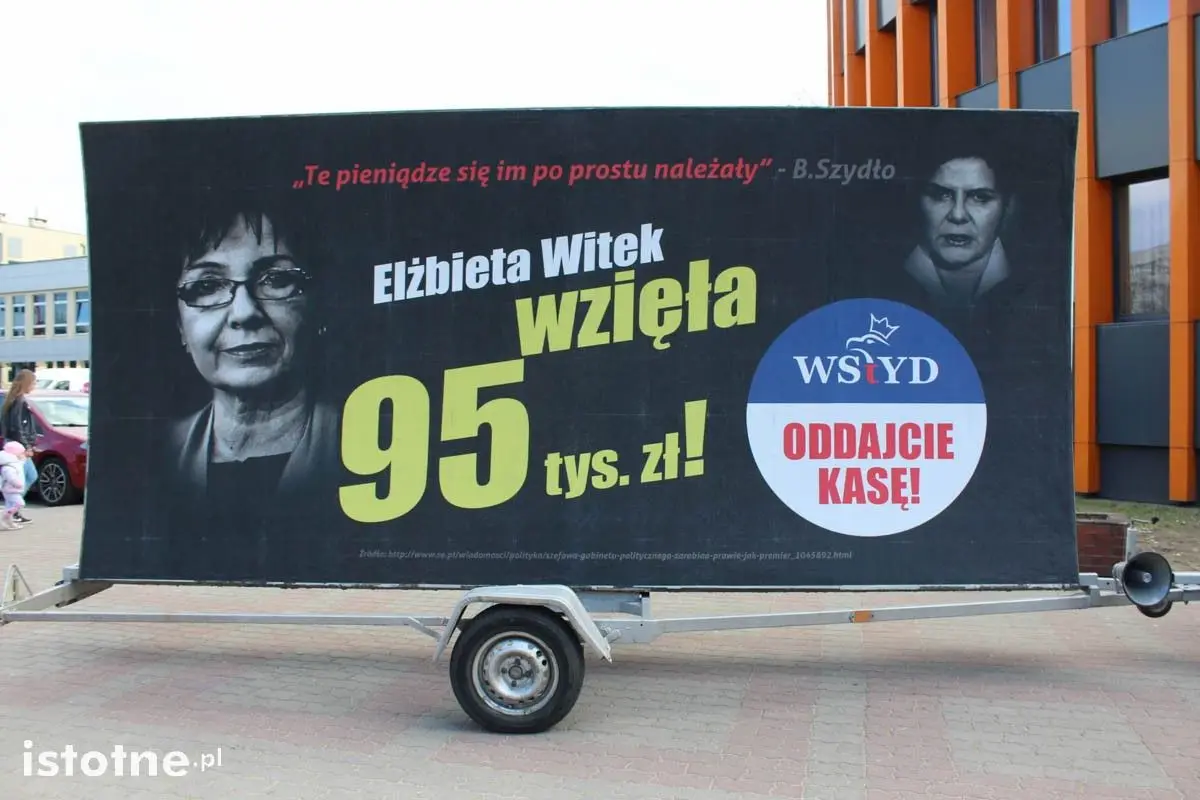 "Konwój wstydu" w Bolesławcu