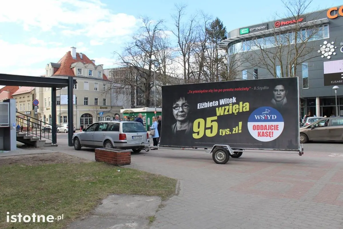 "Konwój wstydu" w Bolesławcu