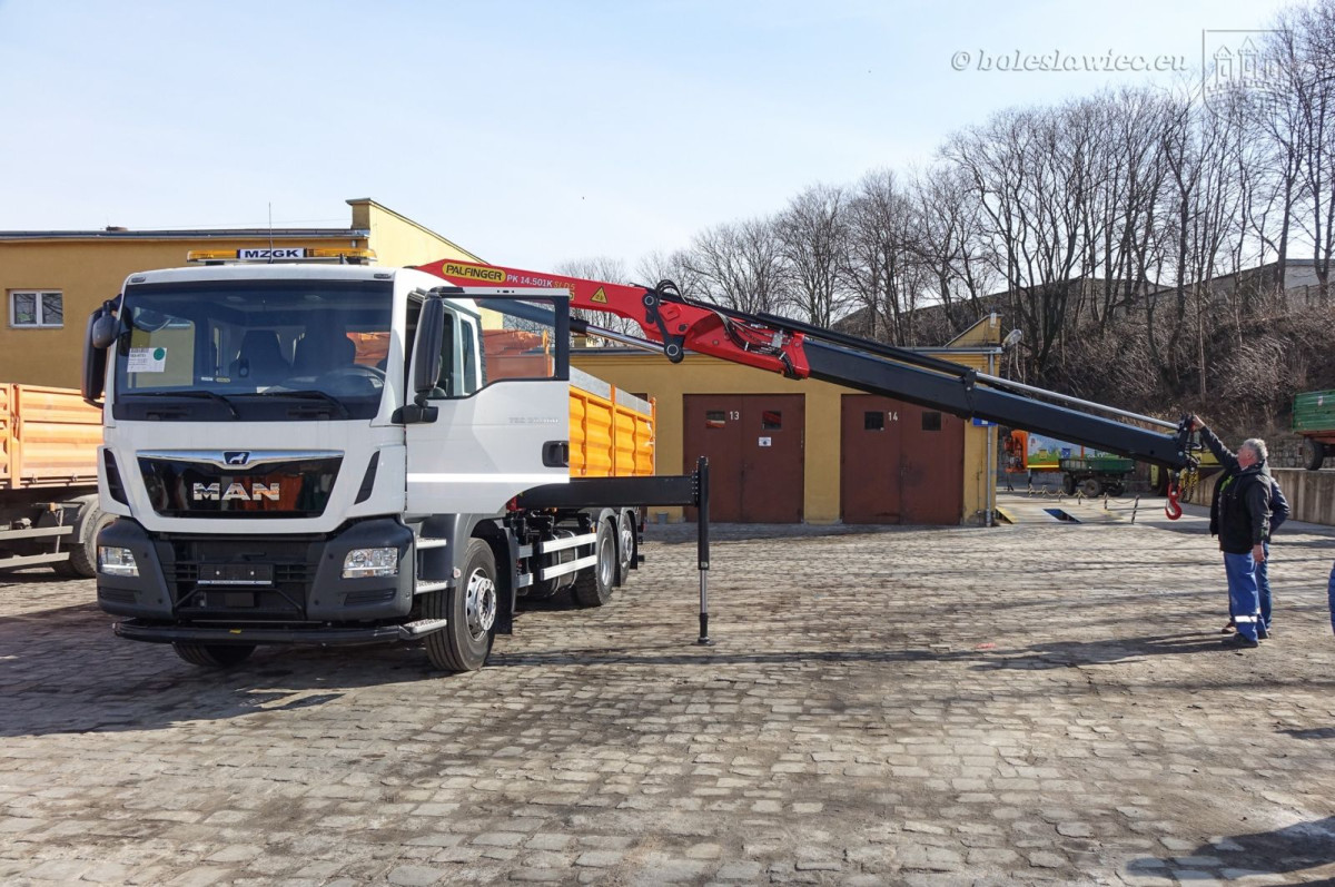 MZGK z nową ciężarówką za ponad pół miliona zł (netto)