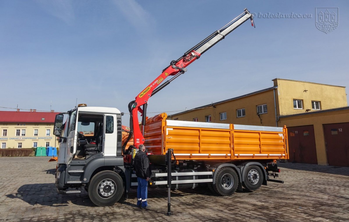 MZGK z nową ciężarówką za ponad pół miliona zł (netto)