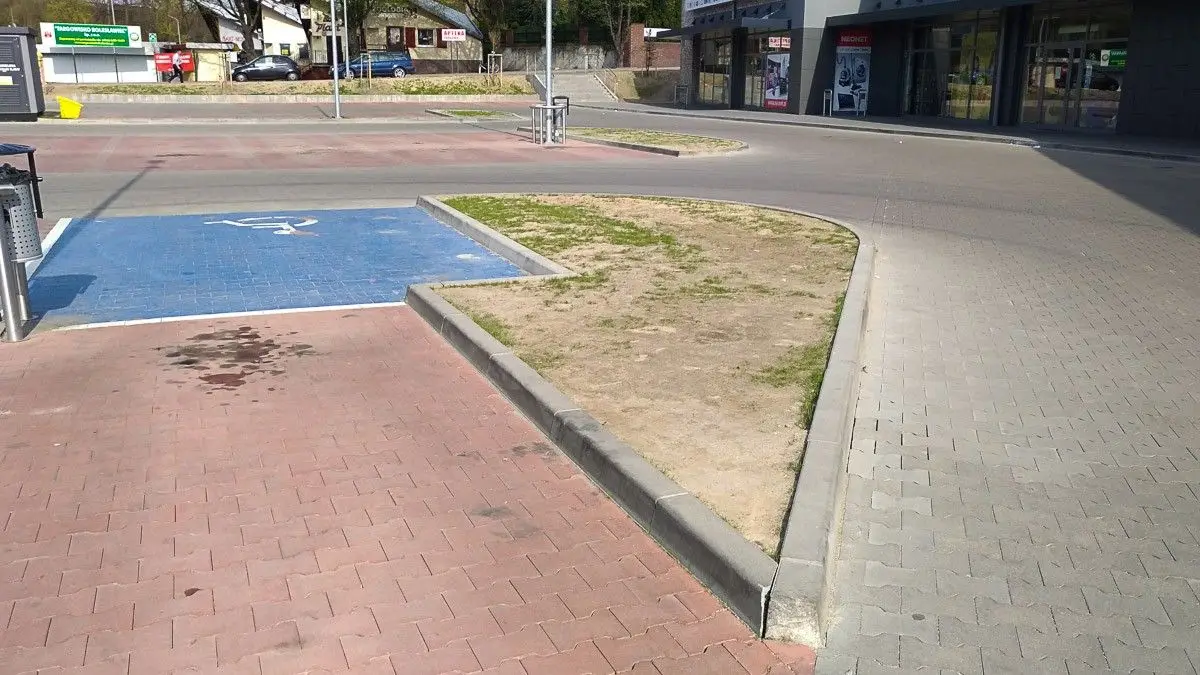 Niszczą nowe trawniki przy galerii na Wesołej, a jak ktoś zwróci uwagę, pokazują f*cka