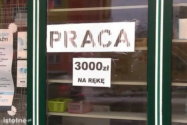 Oferta pracy w kiosku