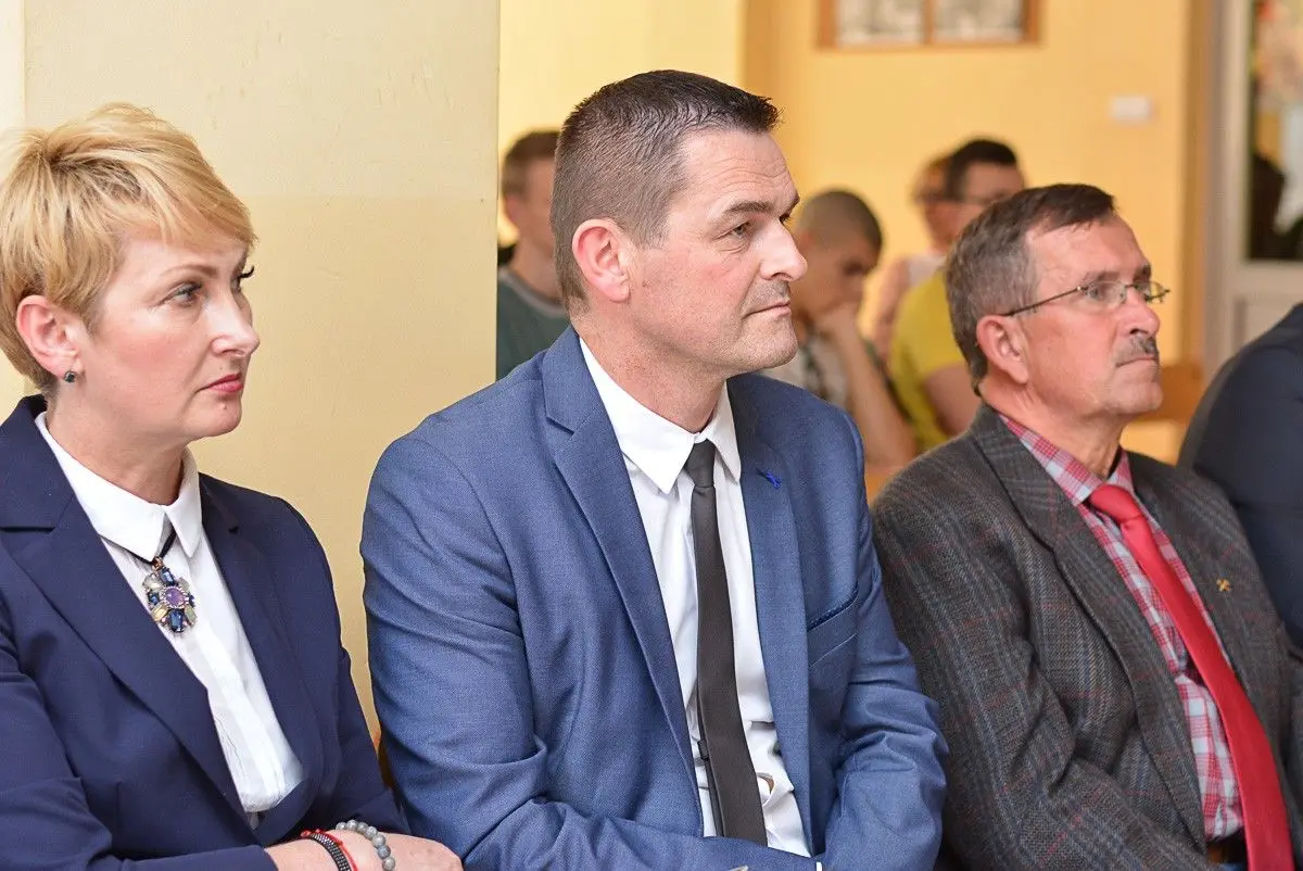 Podpisanie umowy patronackiej między Zespołem Szkół Mechanicznych w Bolesławcu a Kopalnią Gipsu i Anhydrytu Nowy Ląd w Niwnicach