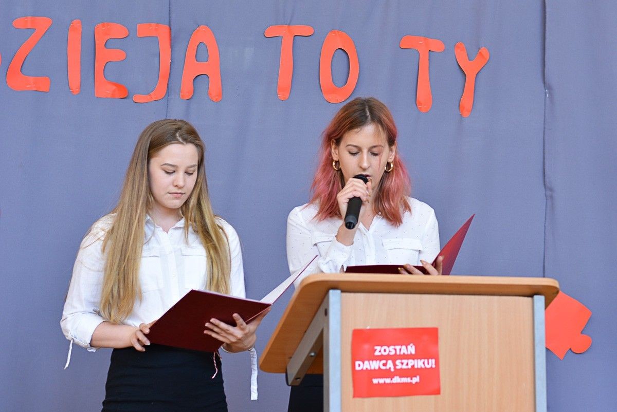 7 edycja Szpikolady w Zespole Szkół Ogólnokształcących i Zawodowych im. mjra Henryka Sucharskiego w Bolesławcu