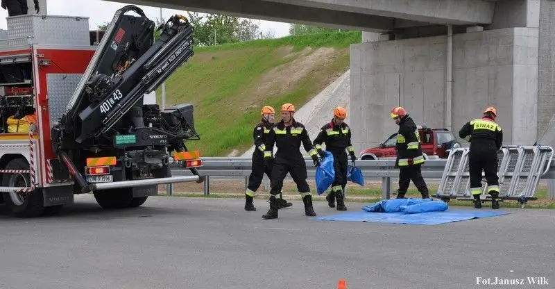 Our firefighters at spectacular exercises on the S3