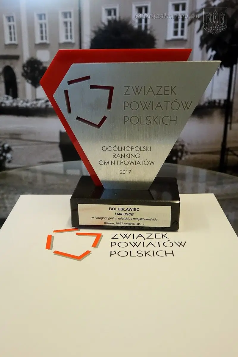 Bolesławiec City with the honorary title “Good Polish Local Government”
