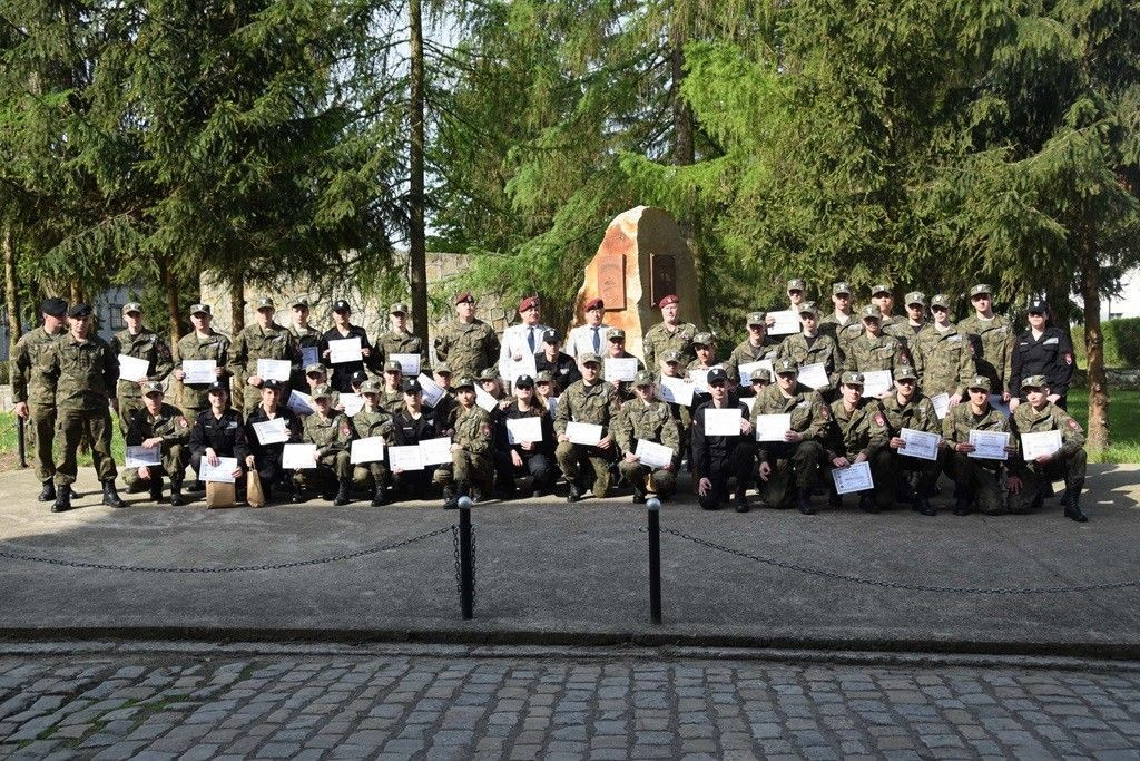 Uczniowie klas mundurowych na ćwiczeniach Commando 2018
