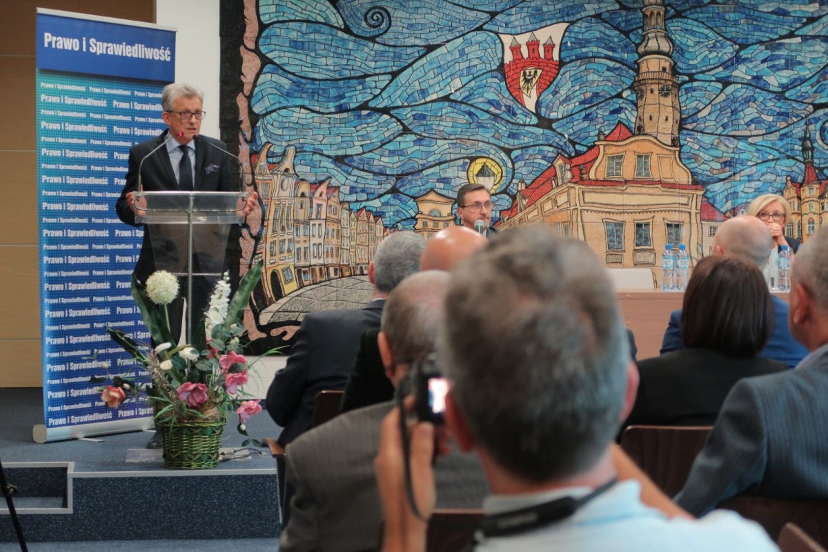 Wizyta posła Piotrowicza w Bolesławcu