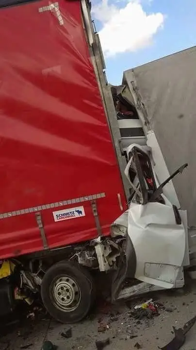 Wypadek na A18