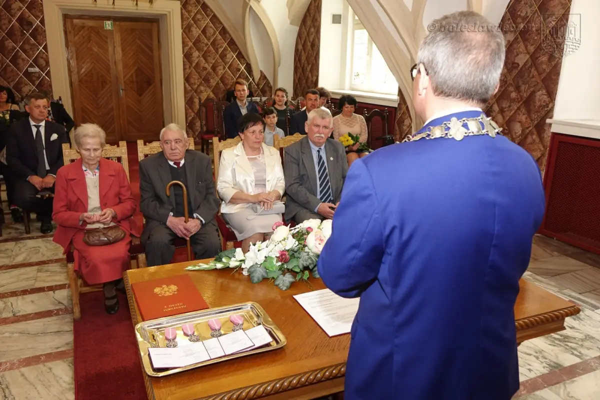 Dwie bolesławieckie pary świętowały jubileusze pożycia małżeńskiego