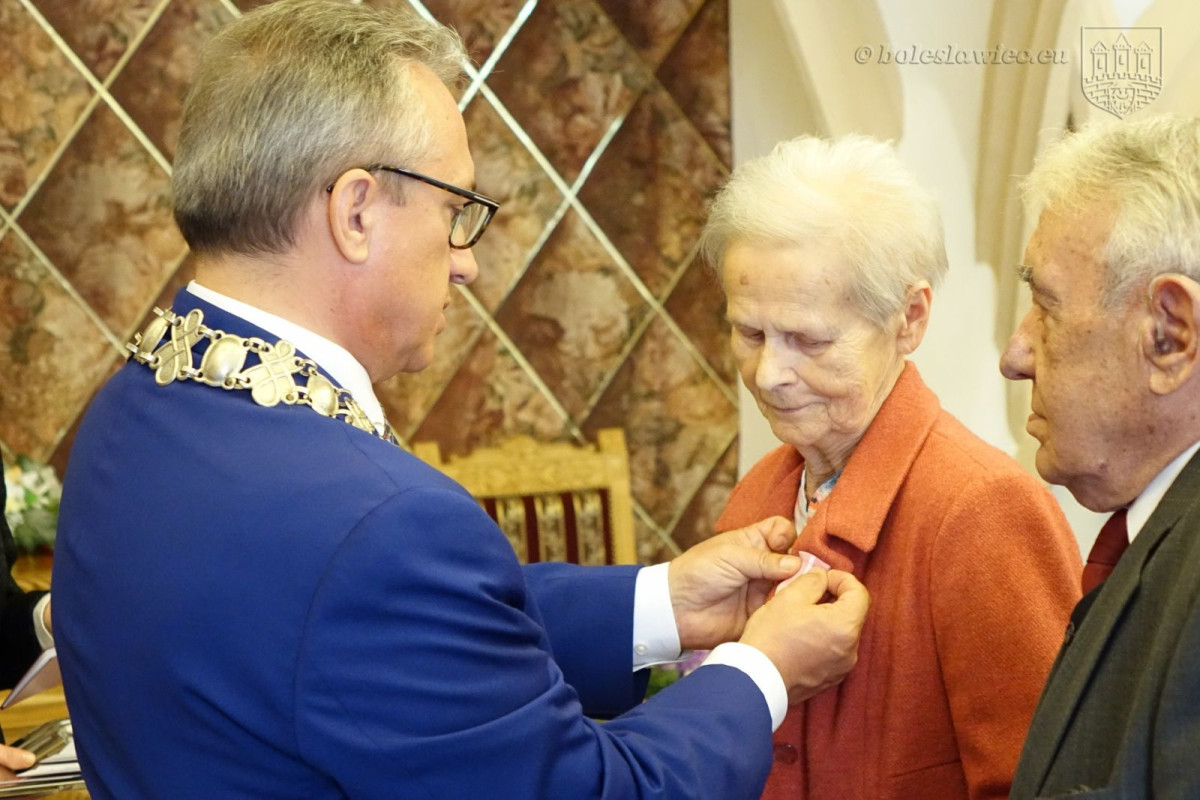 Dwie bolesławieckie pary świętowały jubileusze pożycia małżeńskiego