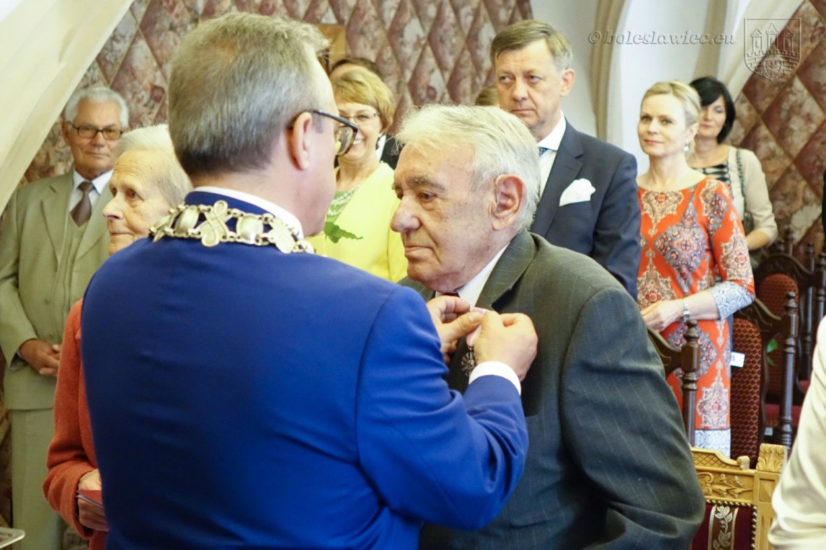 Dwie bolesławieckie pary świętowały jubileusze pożycia małżeńskiego