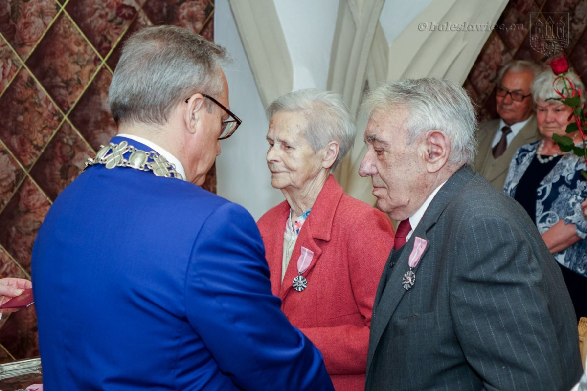 Dwie bolesławieckie pary świętowały jubileusze pożycia małżeńskiego