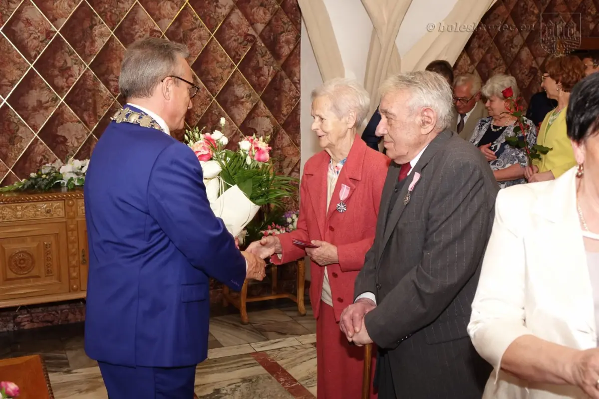 Dwie bolesławieckie pary świętowały jubileusze pożycia małżeńskiego