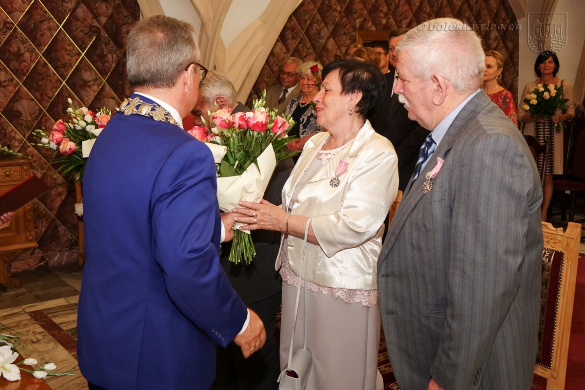 Dwie bolesławieckie pary świętowały jubileusze pożycia małżeńskiego
