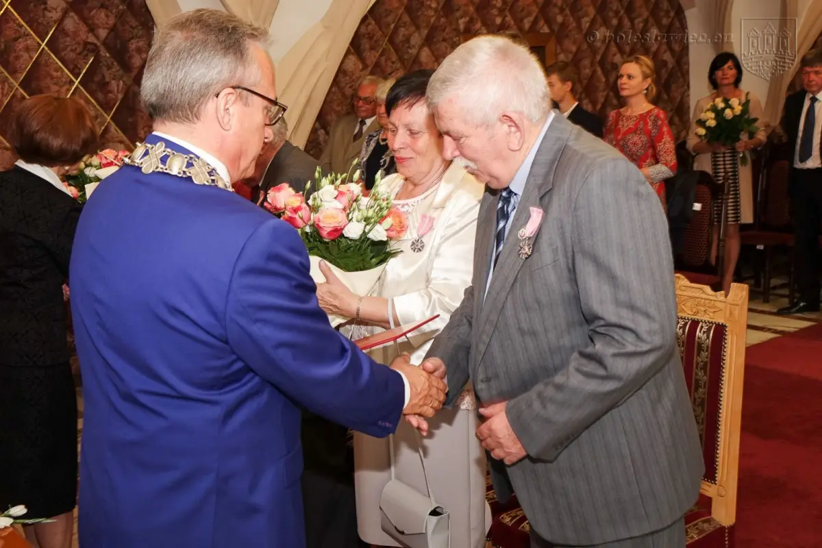 Dwie bolesławieckie pary świętowały jubileusze pożycia małżeńskiego