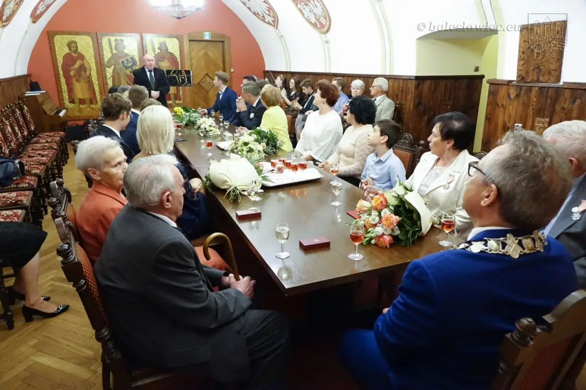 Dwie bolesławieckie pary świętowały jubileusze pożycia małżeńskiego