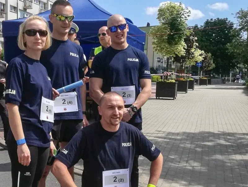 Bolesławiecka policja biega! Nasi mundurowi na drugim miejscu