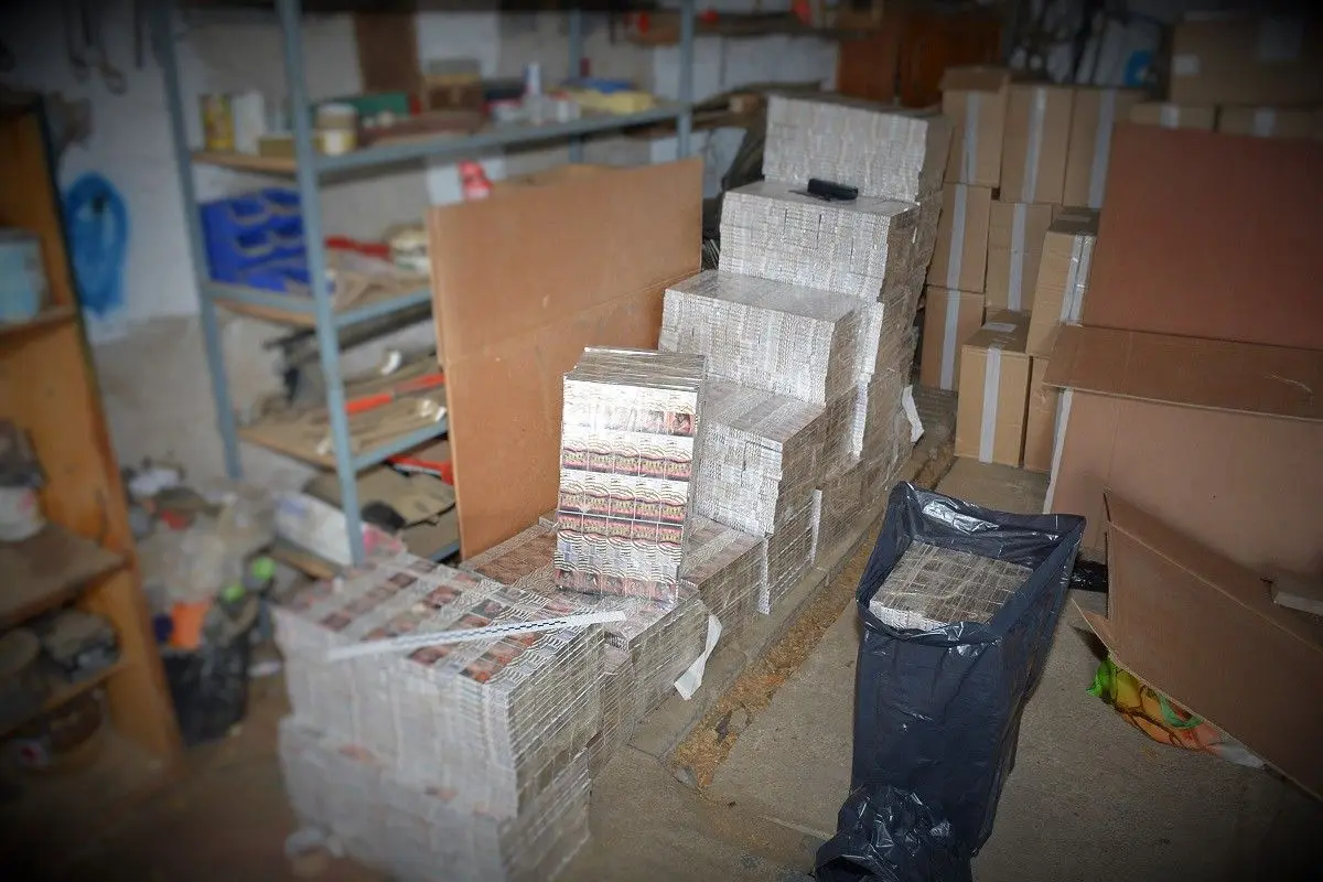 Nielegalne magazyny i krajalnia tytoniu zlikwidowane