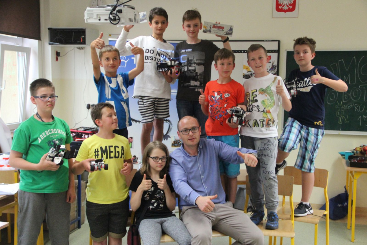 Zawody sumo robotów w Bolesławcu