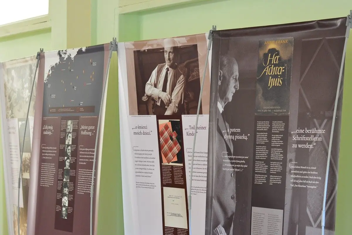 Niezwykła lekcja historii i tolerancji. Wystawa „Anne Frank House” w „dwójce”