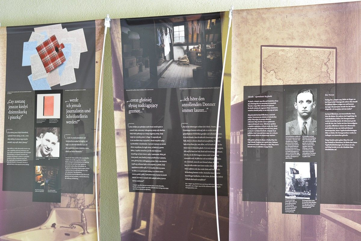 Niezwykła lekcja historii i tolerancji. Wystawa „Anne Frank House” w „dwójce”