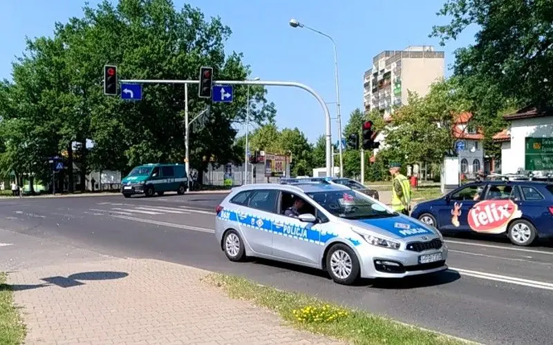 Wzmożony ruch pojazdów US Army w Bolesławcu