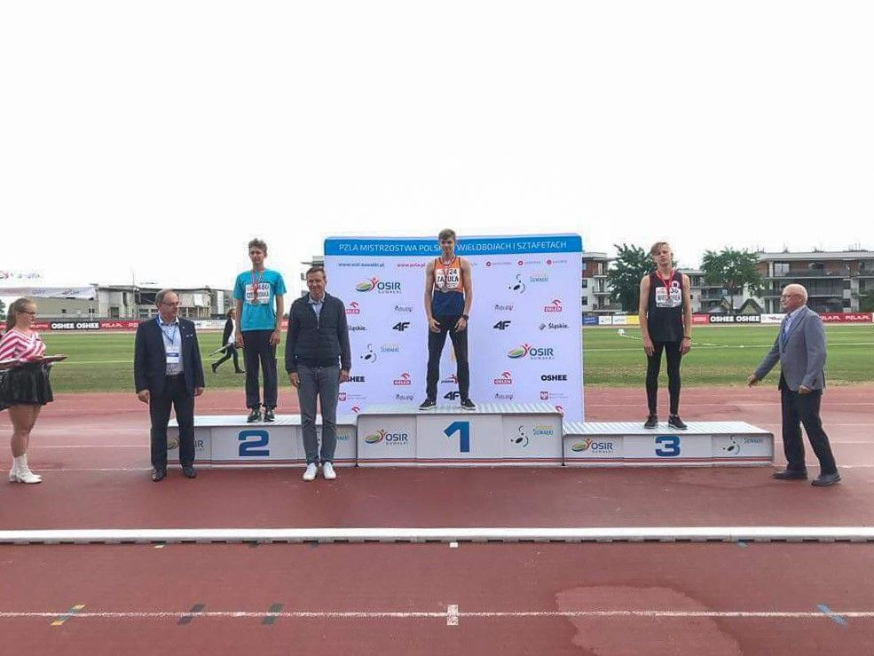 Zawodnik Bolesłavii Michał Zazula, podopieczny Bartosza Rafała Grumana, mistrzem Polski