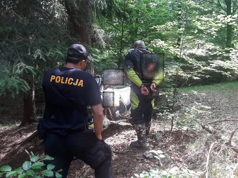 Kolejny niemiecki crossowiec w policyjnym areszcie