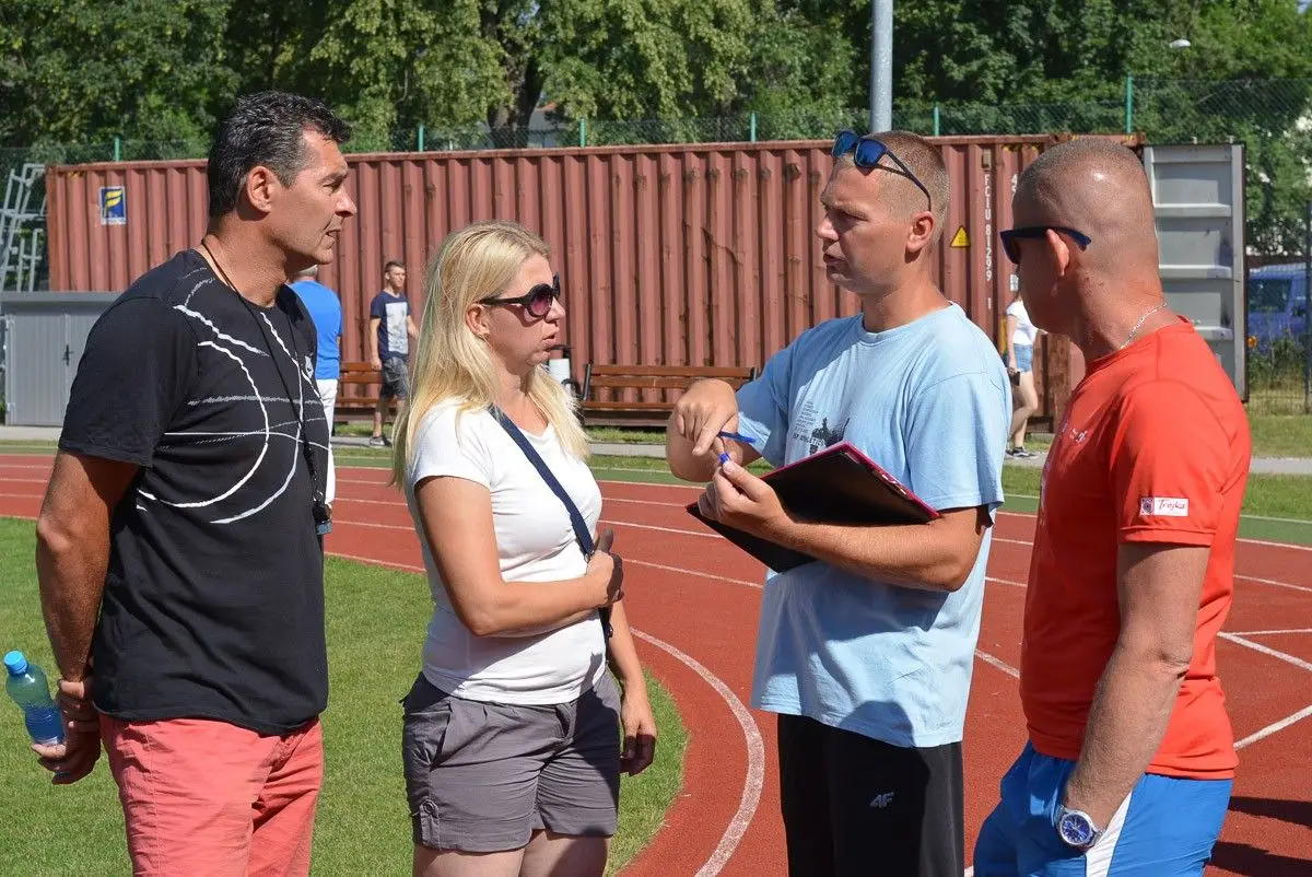 Żołnierze US Army na Powiatowym Dniu Sportu