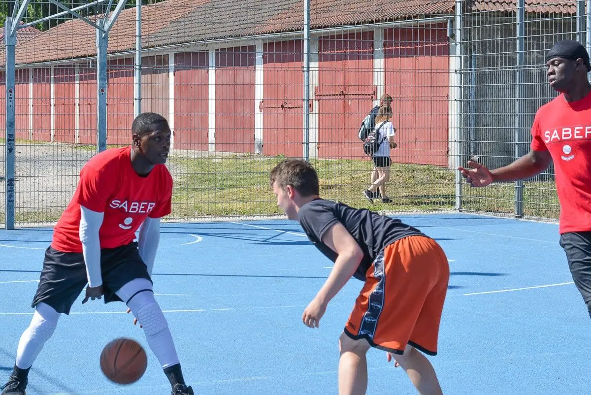 Żołnierze US Army na Powiatowym Dniu Sportu