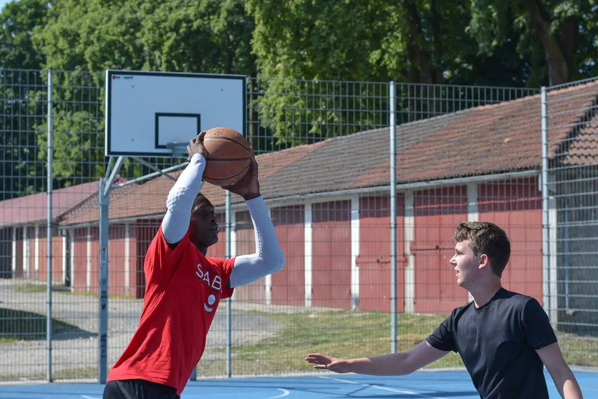 Żołnierze US Army na Powiatowym Dniu Sportu