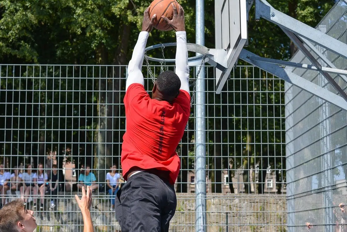Żołnierze US Army na Powiatowym Dniu Sportu