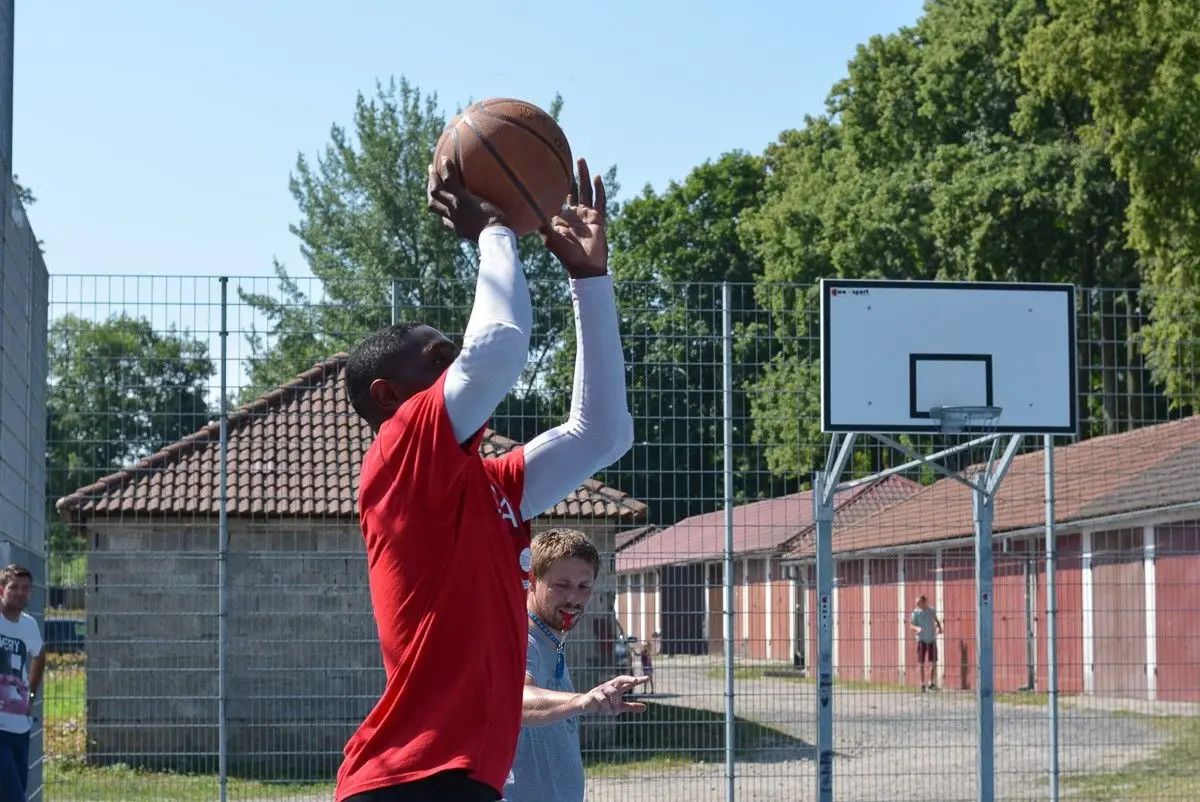 Żołnierze US Army na Powiatowym Dniu Sportu