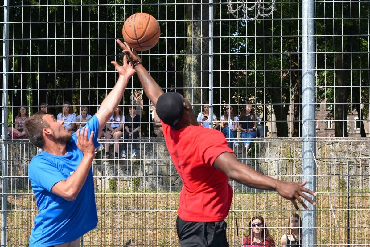 Żołnierze US Army na Powiatowym Dniu Sportu