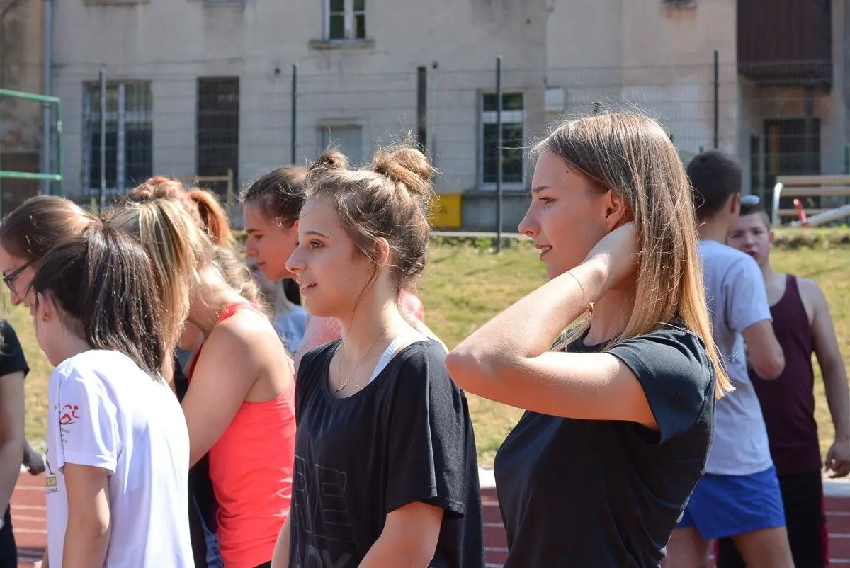 Żołnierze US Army na Powiatowym Dniu Sportu