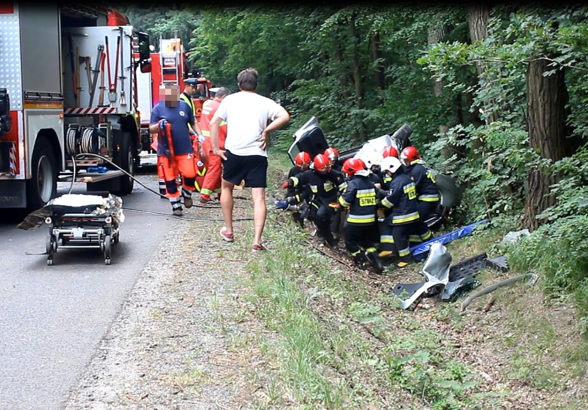 Wypadek na Jeleniogóskiej