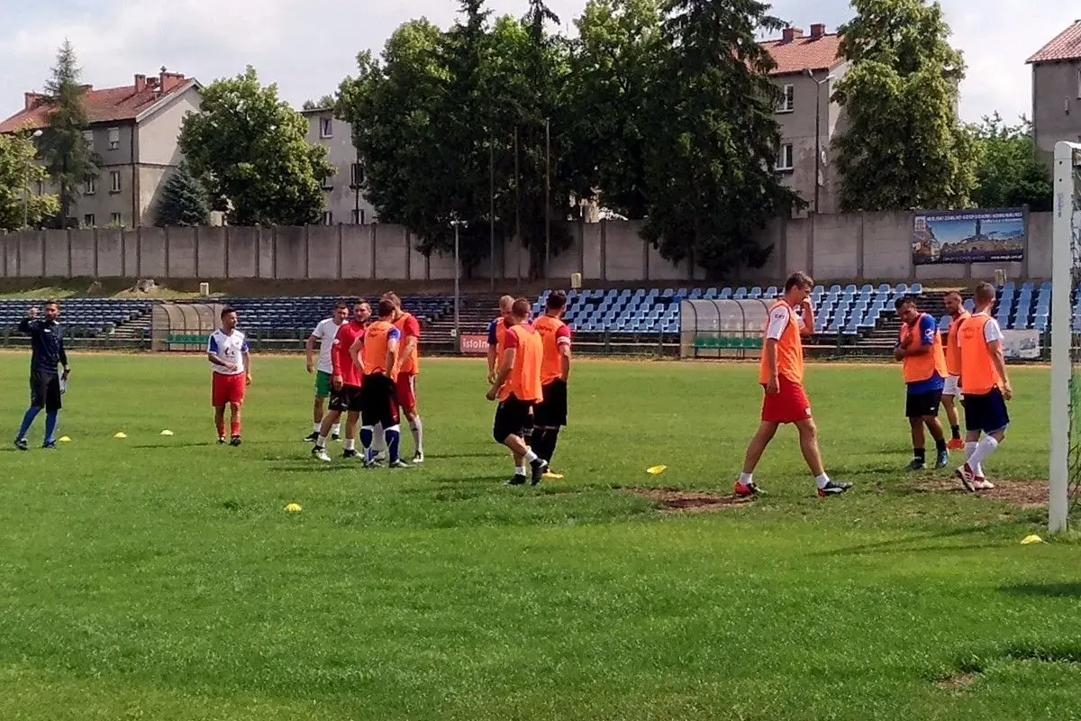 Reprezentacja Wojska Polskiego na zgrupowaniu w Bolesławcu