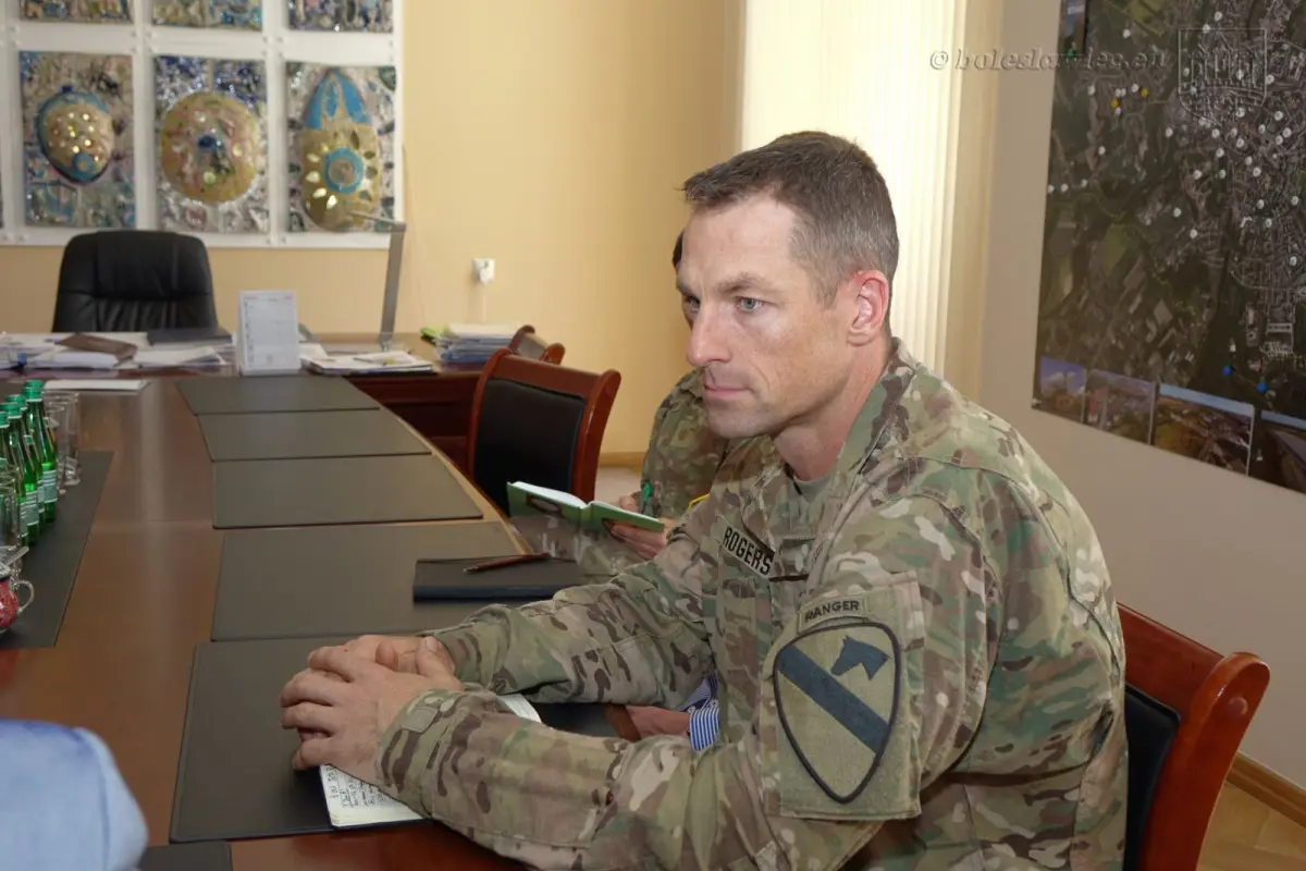 Nowy szef żołnierzy US Army z wizytą w bolesławieckim ratuszu