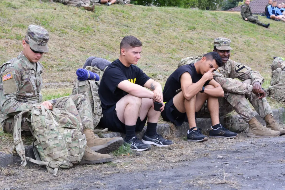 23 Śląski Pułk Artylerii vs żołnierze US Army