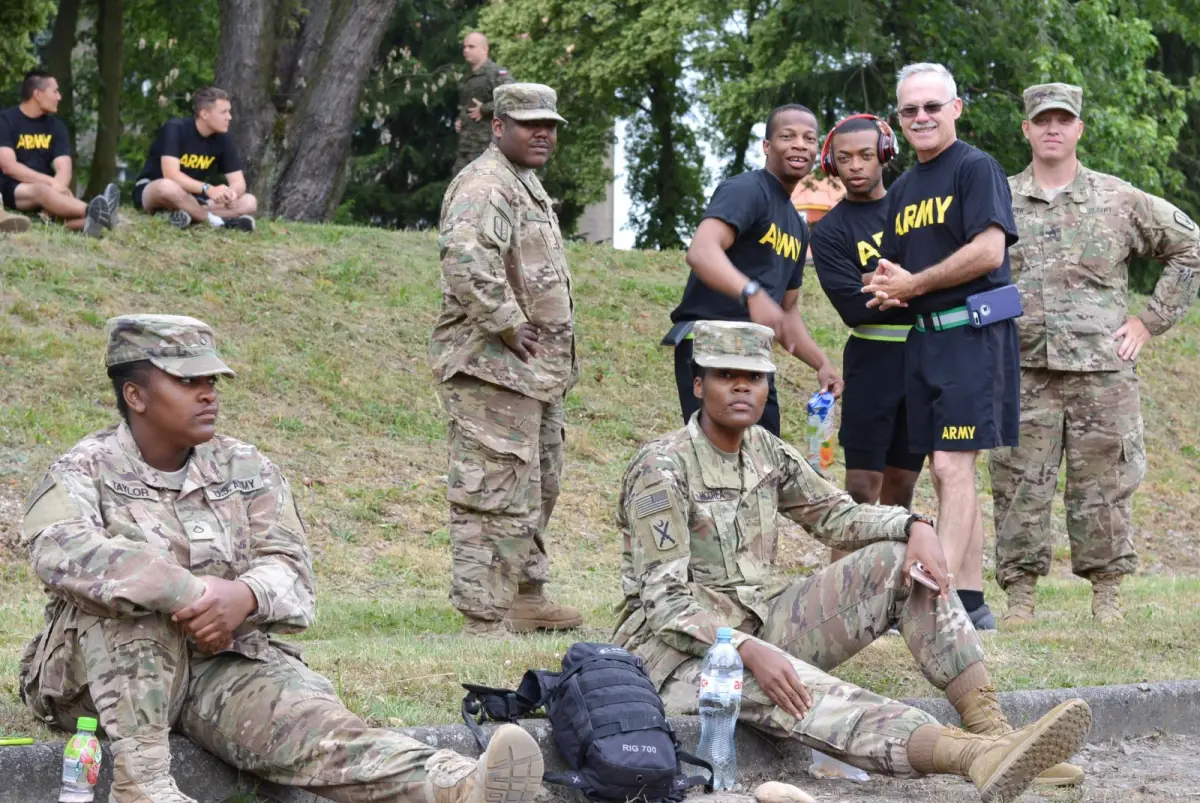 23 Śląski Pułk Artylerii vs żołnierze US Army