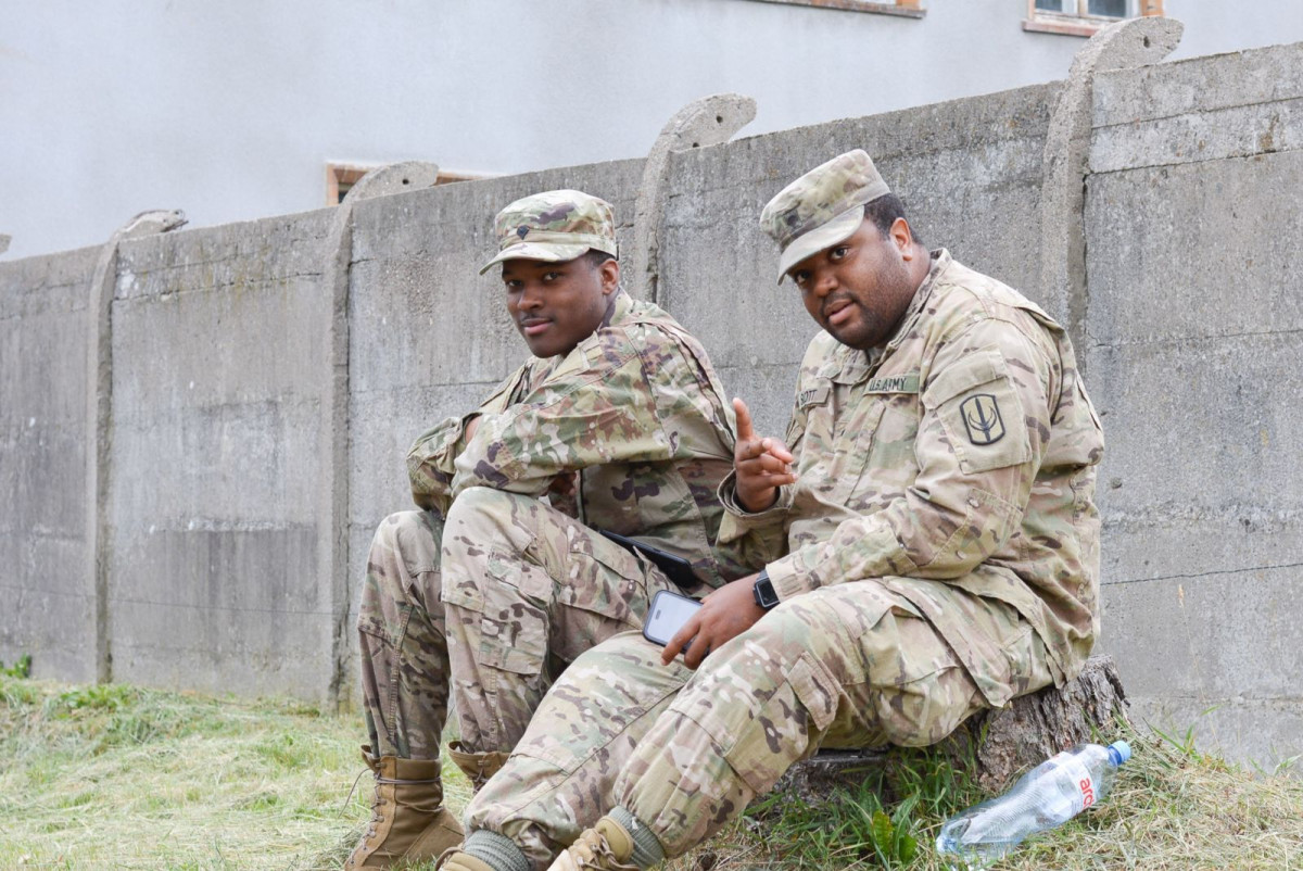 23 Śląski Pułk Artylerii vs żołnierze US Army