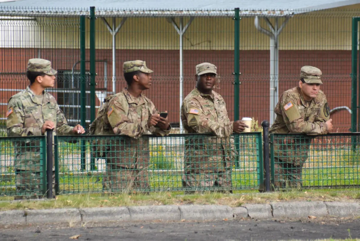 23 Śląski Pułk Artylerii vs żołnierze US Army