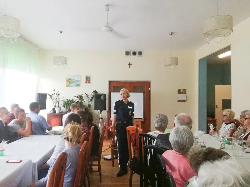 Seniorze, nie daj się oszukać. Spotkanie w Domu Dziennego Pobytu
