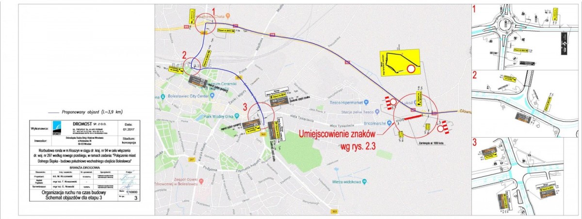 Zmiana organizacji ruchu przy rondzie Solidarności. Jest plan objazdu
