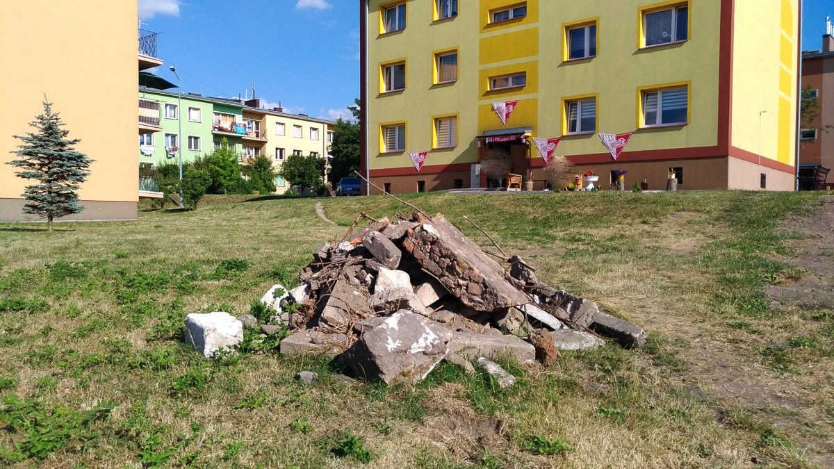 Gruzowisko przy Marcinkowskiego