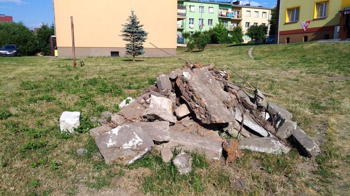 Gruzowisko przy Marcinkowskiego