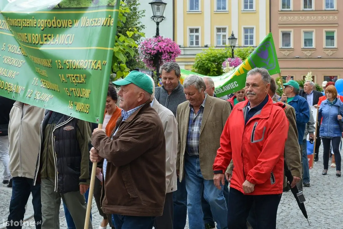 Seniorzy opanowali bolesławiecki Rynek