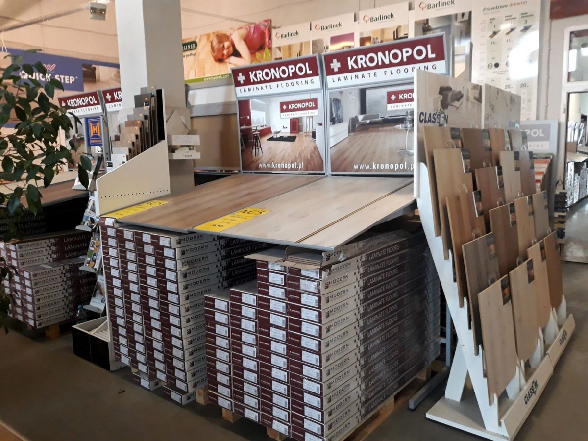 Ekspozycja w firmie Cieśla