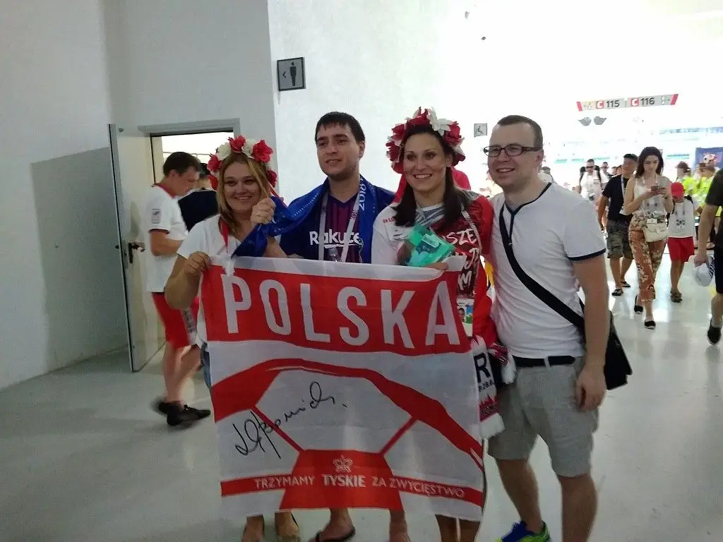 Mecz Polska - Japonia w Wołgogradzie